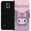 Miniatyrbillede 1 af 3: Samsung Galaxy Note 4 Tegnebogsetui Kuromi Kawaii