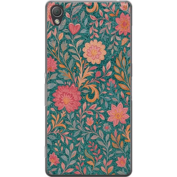 Sony Xperia Z3 Gjennomsiktig deksel Floral Dream
