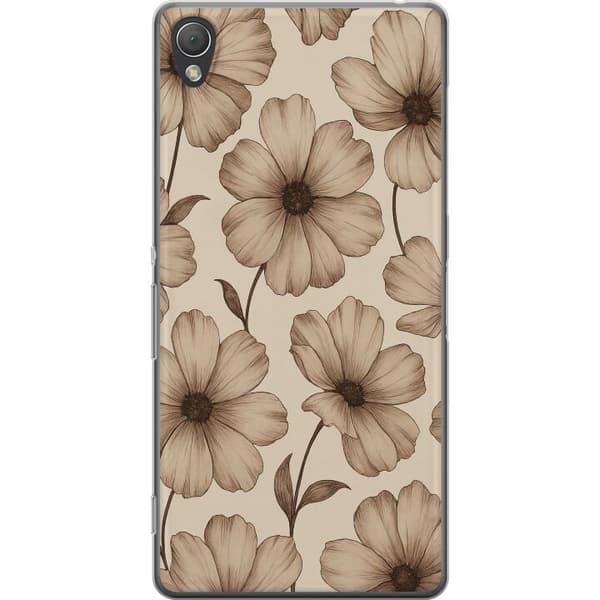 Sony Xperia Z3 Gennemsigtig cover Pastel Rush