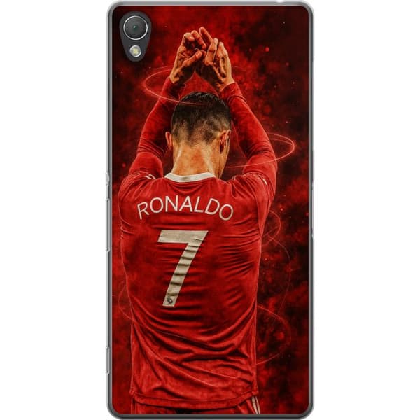 Sony Xperia Z3 Läpinäkyvä kuori Ronaldo