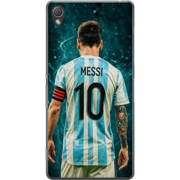 Sony Xperia Z3 Läpinäkyvä kuori Messi