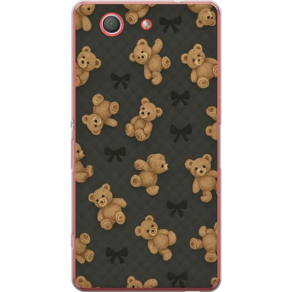 Sony Xperia Z3 Compact Gjennomsiktig deksel Teddy Klemmer