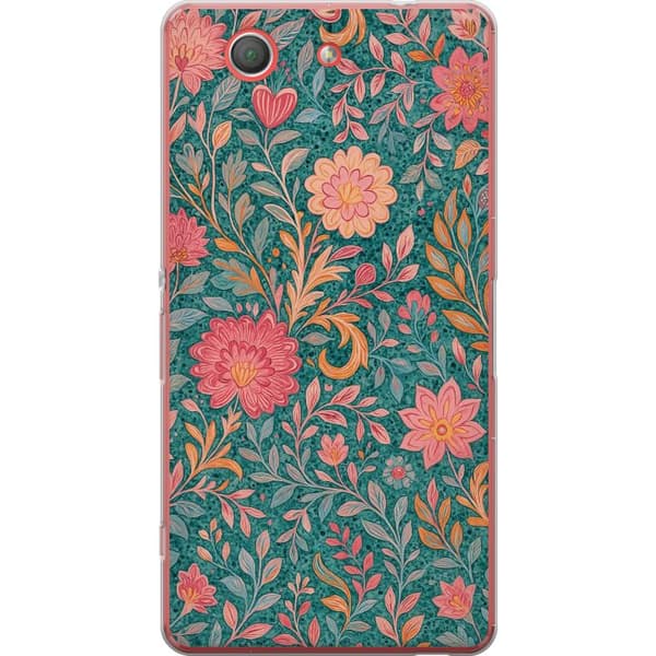 Sony Xperia Z3 Compact Gjennomsiktig deksel Floral Dream