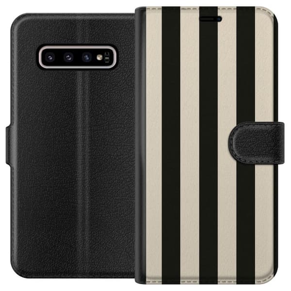 Samsung Galaxy S10+ Plånboksfodral Line Flow