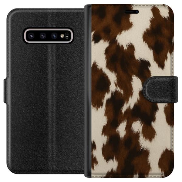 Samsung Galaxy S10+ Lompakkokotelo Värisuihku