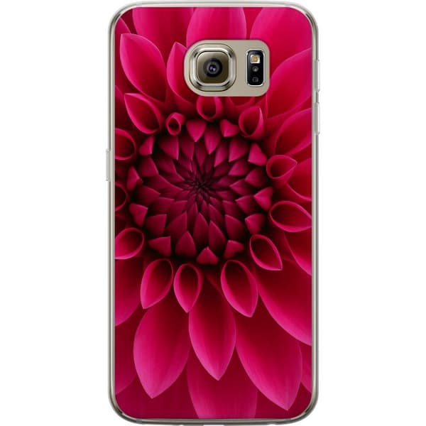 Samsung Galaxy S6 Läpinäkyvä kuori Rosecore