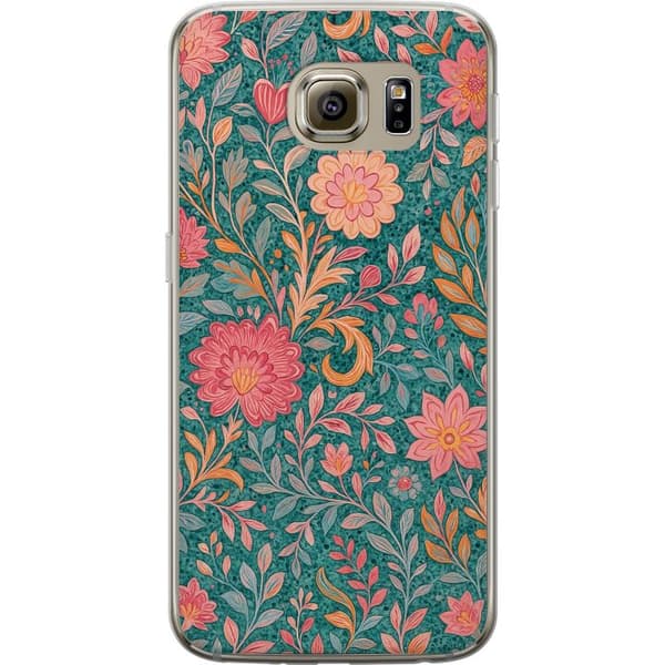 Samsung Galaxy S6 Gennemsigtig cover Floral Dream