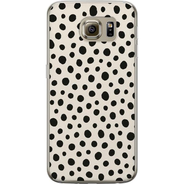 Samsung Galaxy S6 Gennemsigtig cover Dot Dance