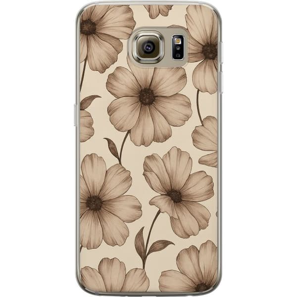 Samsung Galaxy S6 Gennemsigtig cover Pastel Rush