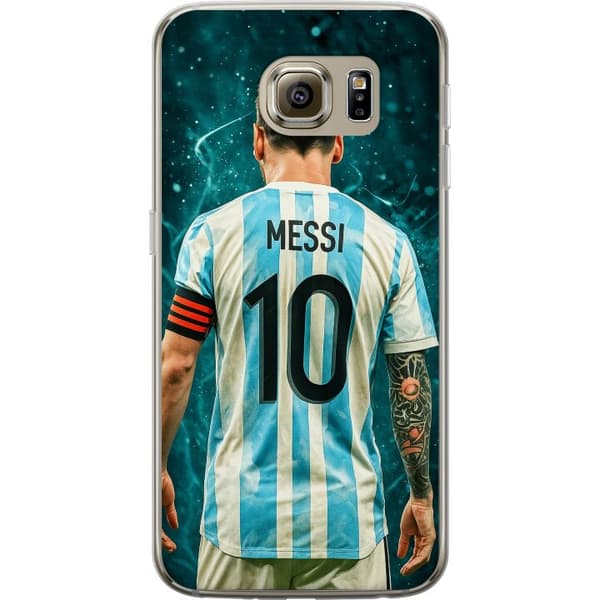 Samsung Galaxy S6 Gennemsigtig cover Messi
