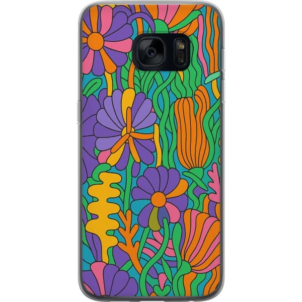 Samsung Galaxy S7 Gjennomsiktig deksel Color Pop