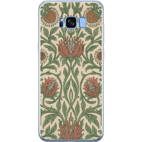 Samsung Galaxy S8+ Genomskinligt Skal Petal Details