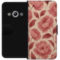 Miniatyrbilde 1 av 3: Samsung Galaxy Xcover 3 Lommeboketui Rose Blomst