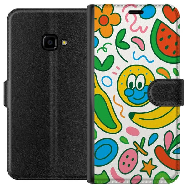 Samsung Galaxy Xcover 4 Lompakkokotelo Perhosverho