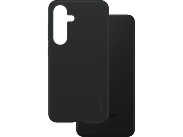 PanzerGlass CARE by ® Fashionable Case Black w. Qi Compatible Samsung Galaxy S24, Cover, Samsung, Samsung - Galaxy S24, Black