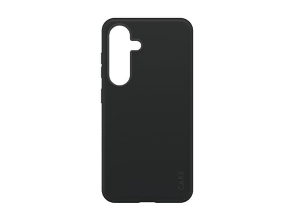 PanzerGlass CARE by ® Fashionable Case Black w. Qi Compatible Samsung Galaxy S24, Cover, Samsung, Samsung - Galaxy S24, Black