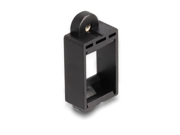 DeLOCK 87684, Ramme som klikker på plass, Plast, Sort, 18 mm, 40 mm, 10 mm