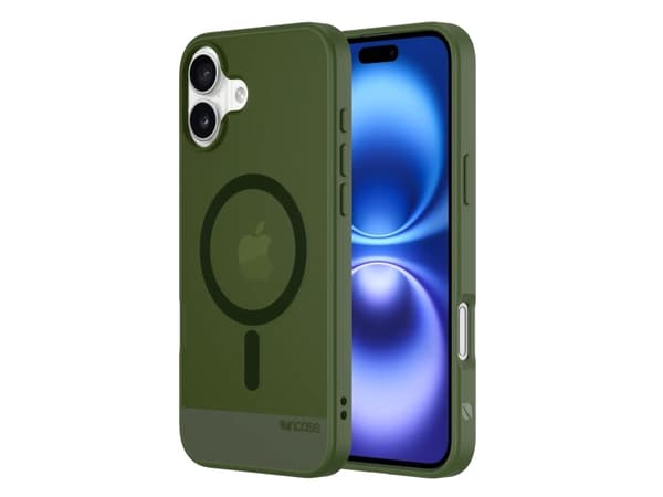 Incase Slim, Shell case, Apple, iPhone 16 Plus, 17 cm (6.7"), Green