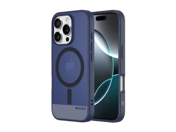 Incase Slim, Rund (shell case), Apple, iPhone 16 Pro, 16 cm (6.3"), Blå