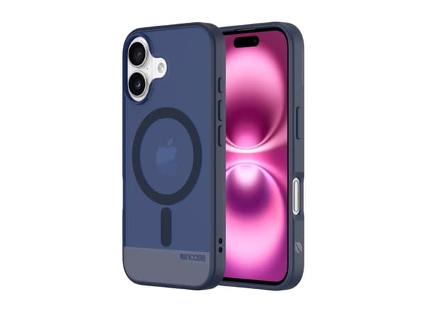 Incase Slim, Shell case, Apple, iPhone 16, 15.5 cm (6.1"), Blue