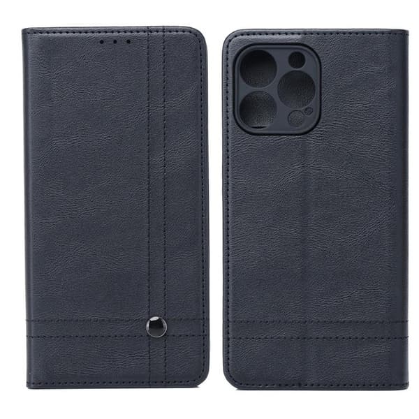 iPhone 7/8/SE (2020/2022) Plånboksfodral Smart Seam - Svart