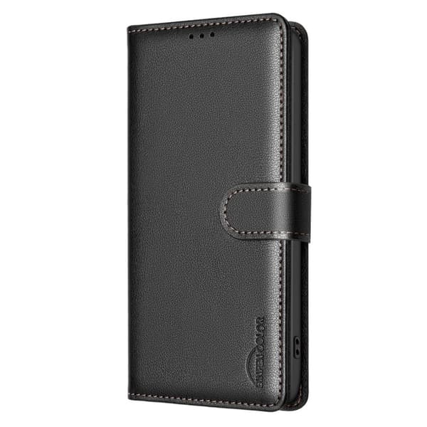 iPhone 13 Pro Max Skydd - Plånboksfodral med RFID & Stativ