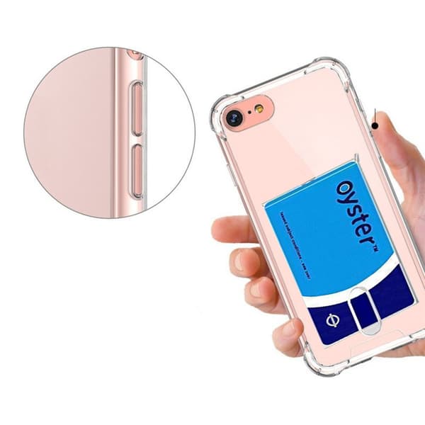 iPhone 16E - Extra Skyddande Skal med Airbag-hörn
