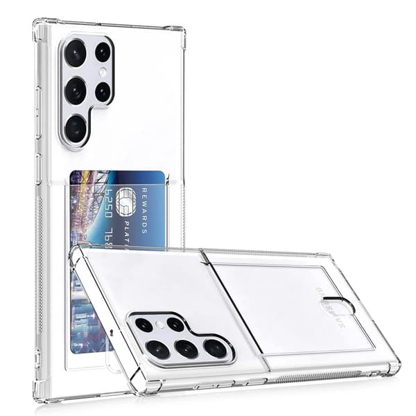 Samsung Galaxy S25 Ultra - Kortfack & Kepsfunktion för Skärmskydd
