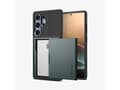 Pikkukuva 2 / 5: Spigen Galaxy S25 Ultra Case Slim Armor CS Abyss Green, Cover, Samsung, Galaxy S25 Ultra, 17.5 cm (6.9"), Green