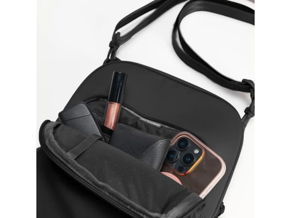 Incase INCO400719-BLK, Pojke/flicka, Axelremsväska, Dragkedja, Svart, Monokromatiskt, Svart