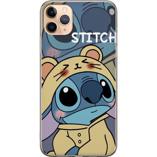 Apple iPhone 11 Pro Max Genomskinligt Skal Stitch