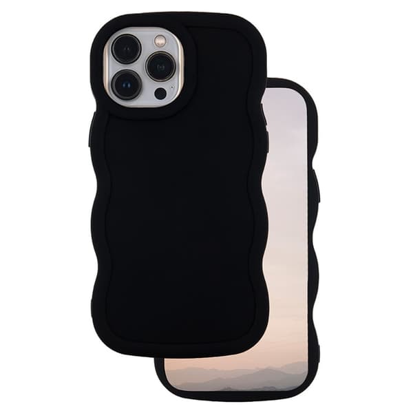 iPhone SE 2022 / SE 2020 / 7 / 8 - Candy Skyddande Mjuk Skal - Svart