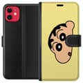 Miniatyrbild 1 av 3: Apple iPhone 11 Plånboksfodral Peeking Shinchan