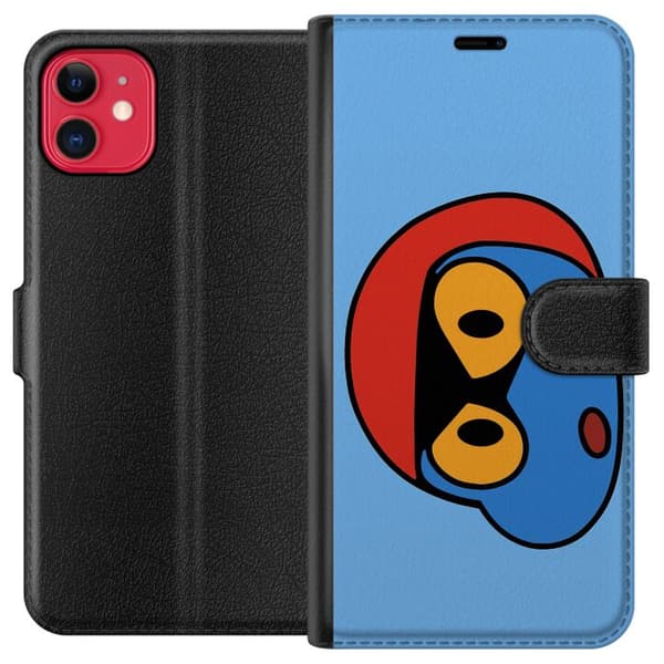 Apple iPhone 11 Plånboksfodral Bold Bot Head