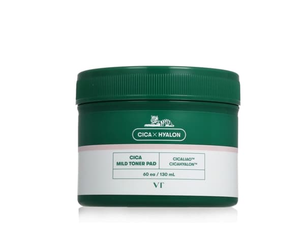Vt cosmetics VT Cosmetics Rauhoittavat ja kuorivat tyynyt Cica Mild Toner Pad - 60 kpl - 60 kpl