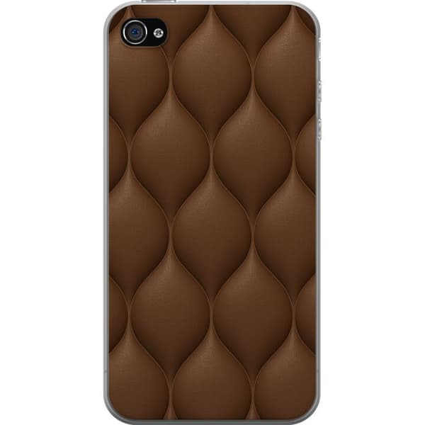 Apple iPhone 4 Läpinäkyvä kuori Kaakaoskaalat