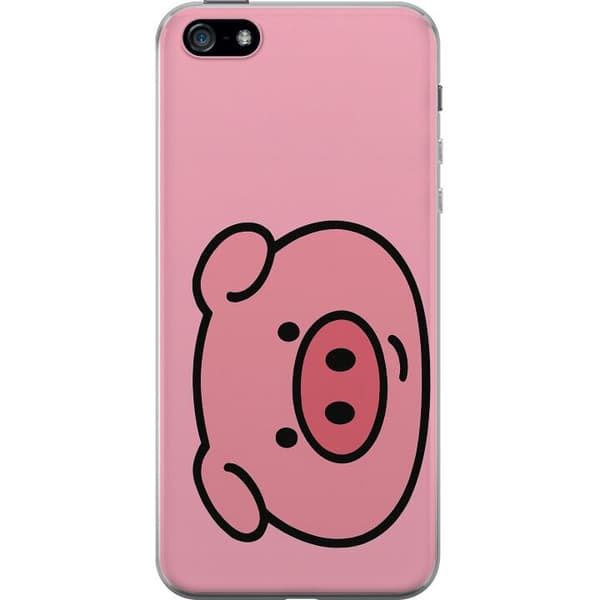 Apple iPhone 5 Gennemsigtig cover Kawaii Piggy
