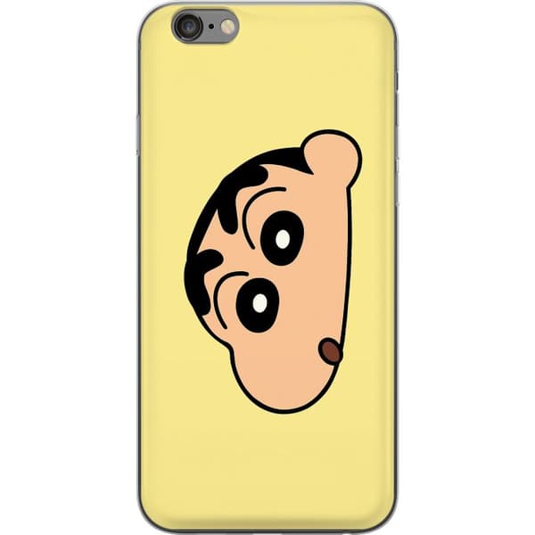 Apple iPhone 6 Plus Genomskinligt Skal Peeking Shinchan