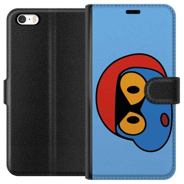 Apple iPhone 5 Tegnebogsetui Bold Bot Head