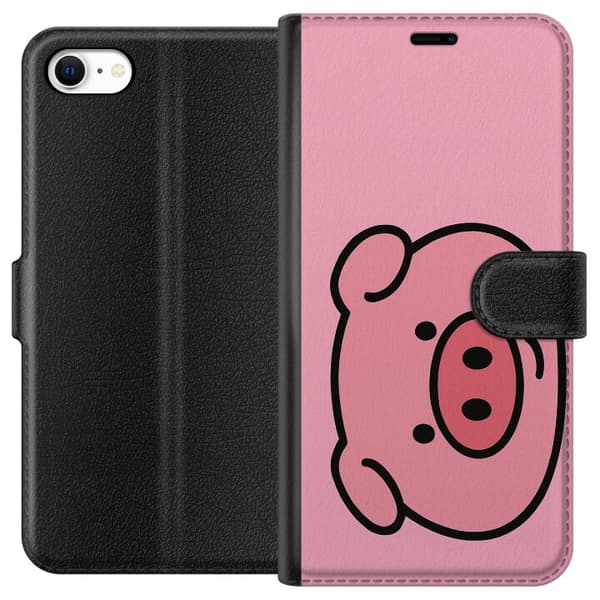 Apple iPhone 6s Lompakkokotelo Kawaii Piggy