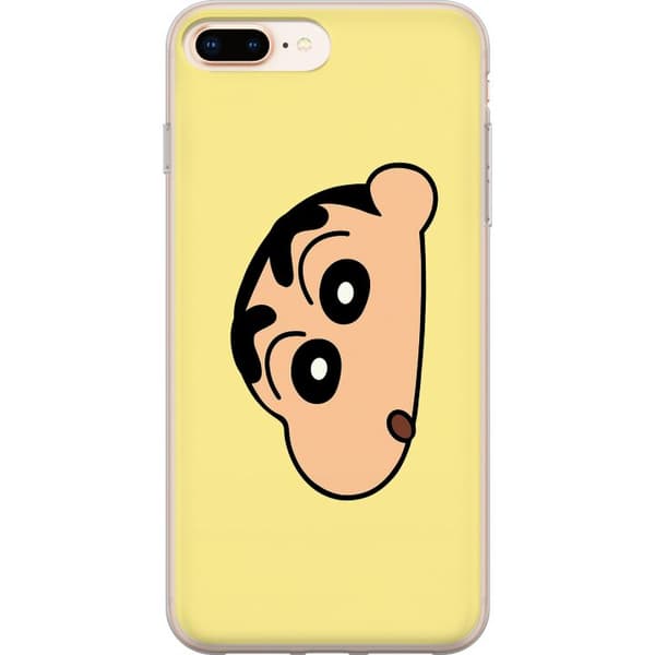 Apple iPhone 7 Plus Läpinäkyvä kuori Peeking Shinchan