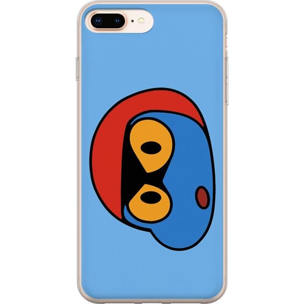 Apple iPhone 7 Plus Läpinäkyvä kuori Bold Bot Head