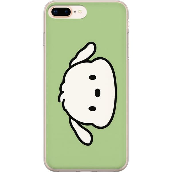 Apple iPhone 7 Plus Gjennomsiktig deksel Snoopy Flip