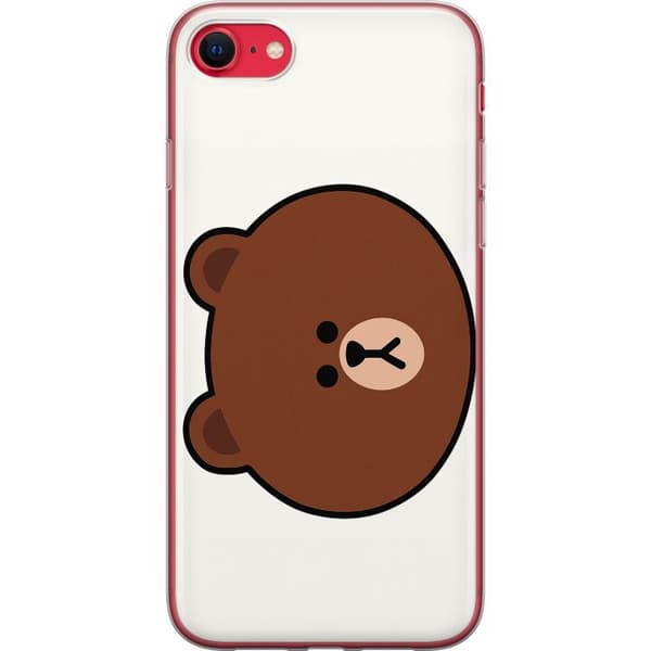 Apple iPhone 7 Genomskinligt Skal line friends brown