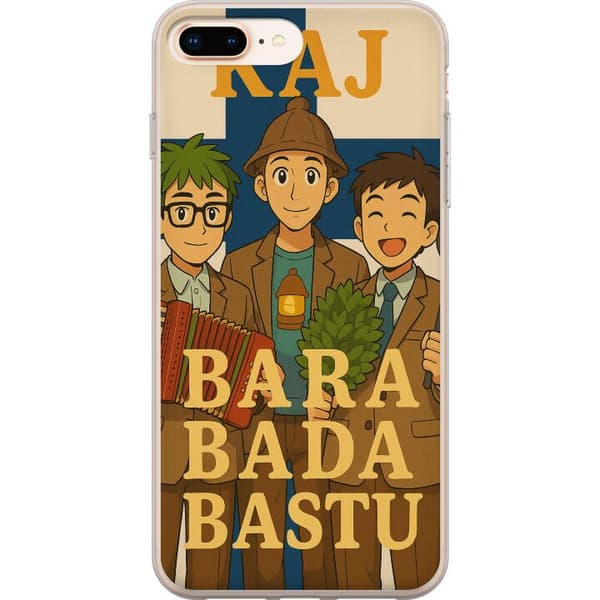 Apple iPhone 8 Plus Gennemsigtig cover Bare tag en sauna KAJ