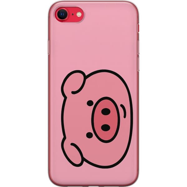 Apple iPhone 8 Gennemsigtig cover Kawaii Piggy