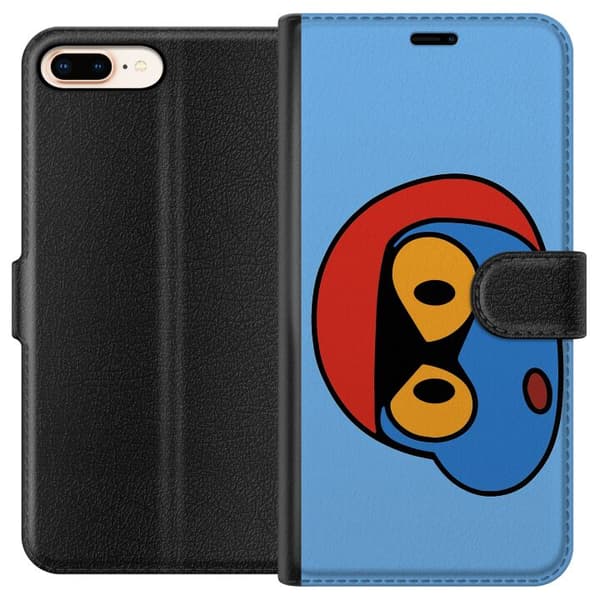 Apple iPhone 8 Plus Plånboksfodral Bold Bot Head