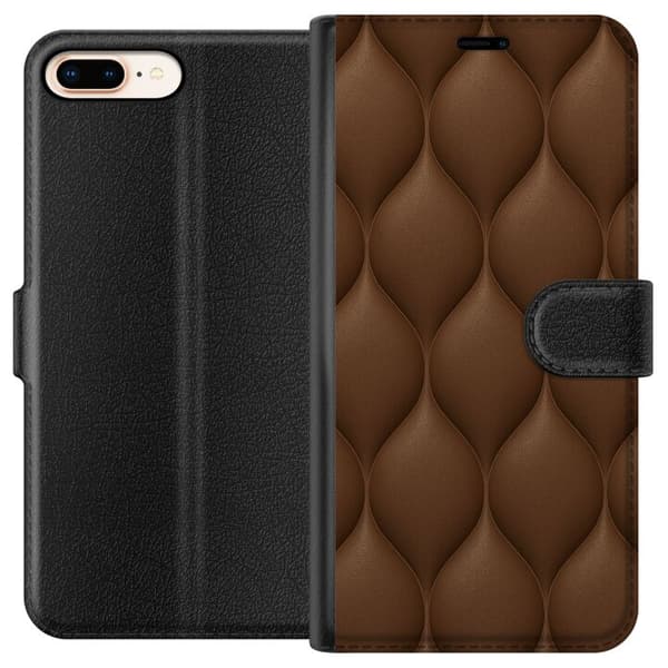 Apple iPhone 8 Plus Lompakkokotelo Kaakaoskaalat