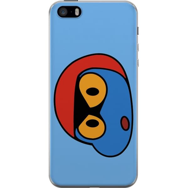 Apple iPhone SE (2016) Gennemsigtig cover Bold Bot Head
