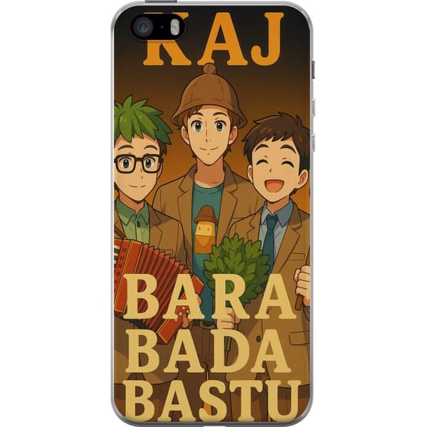 Apple iPhone SE (2016) Gennemsigtig cover KAJ Bara kun bader i saunaen